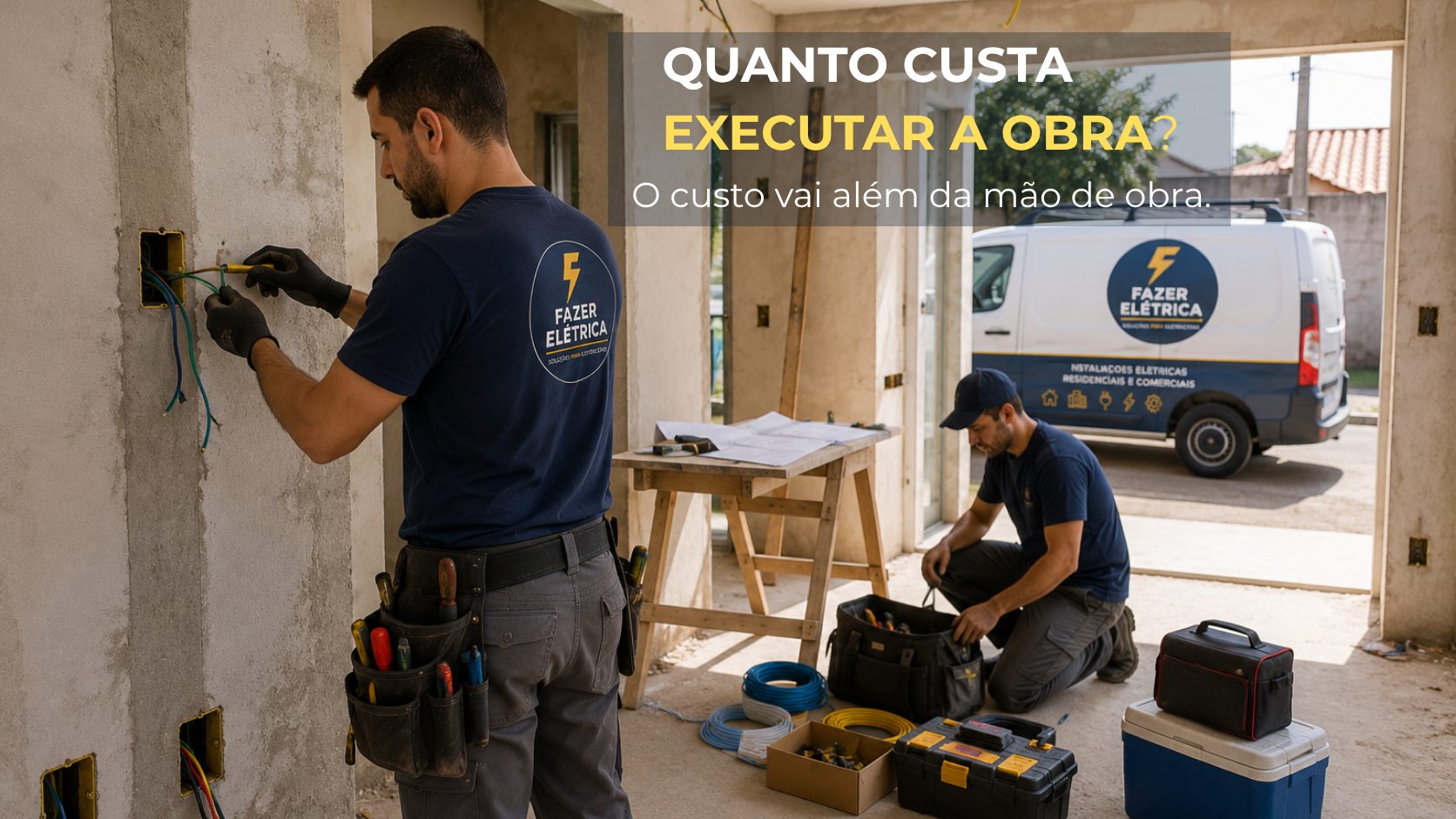 Quanto custa executar a obra? O custo vai além da mão de obra.