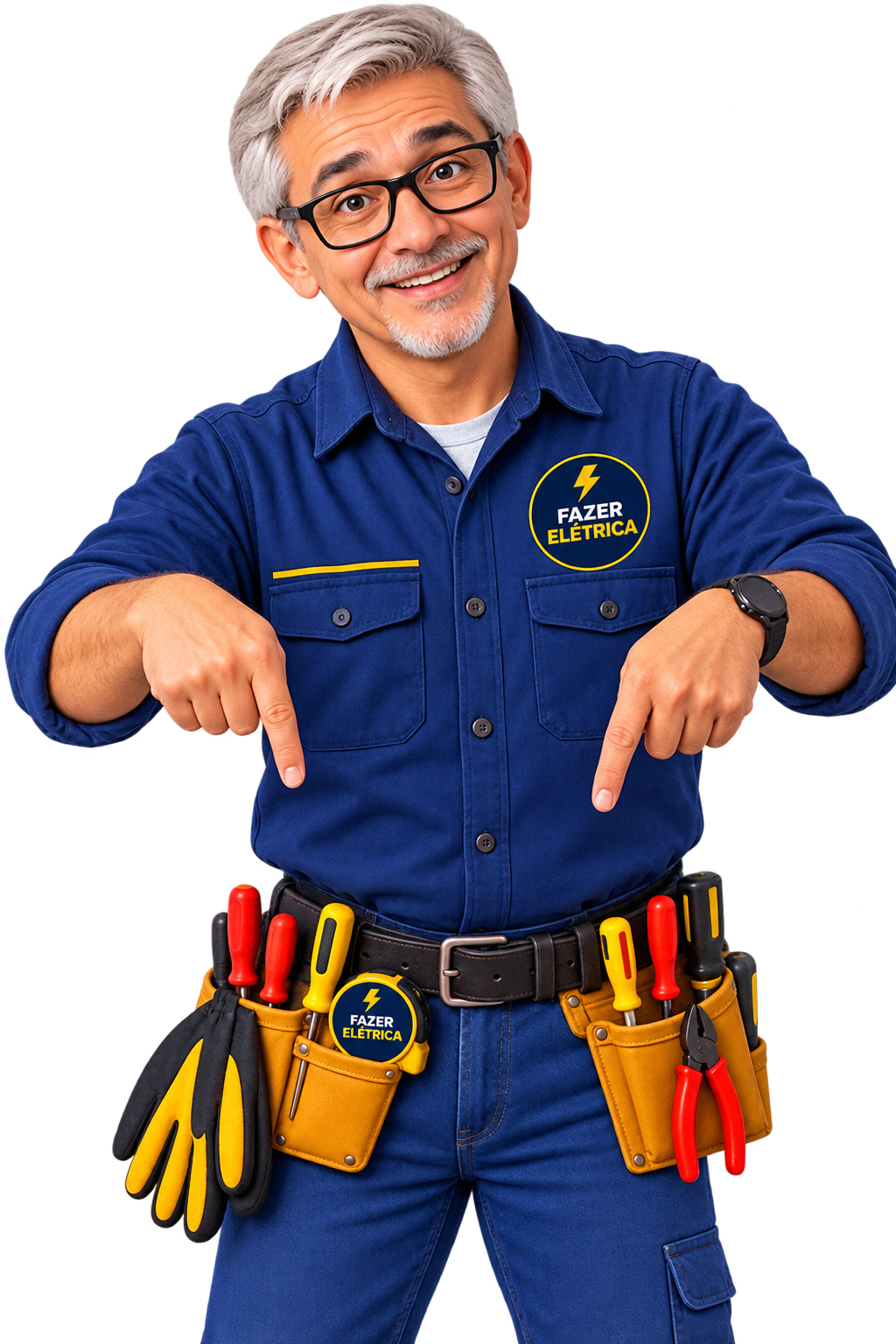 Mestre — mascote da Fazer Elétrica
